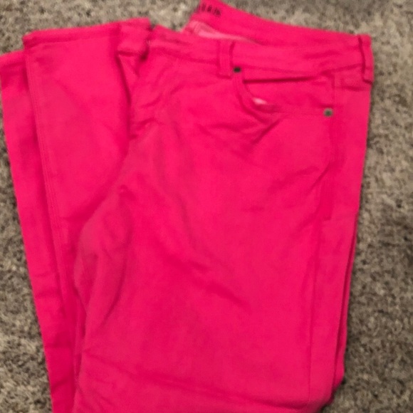 Stylus Jcpenney Skinny Hot Pink Jeans 